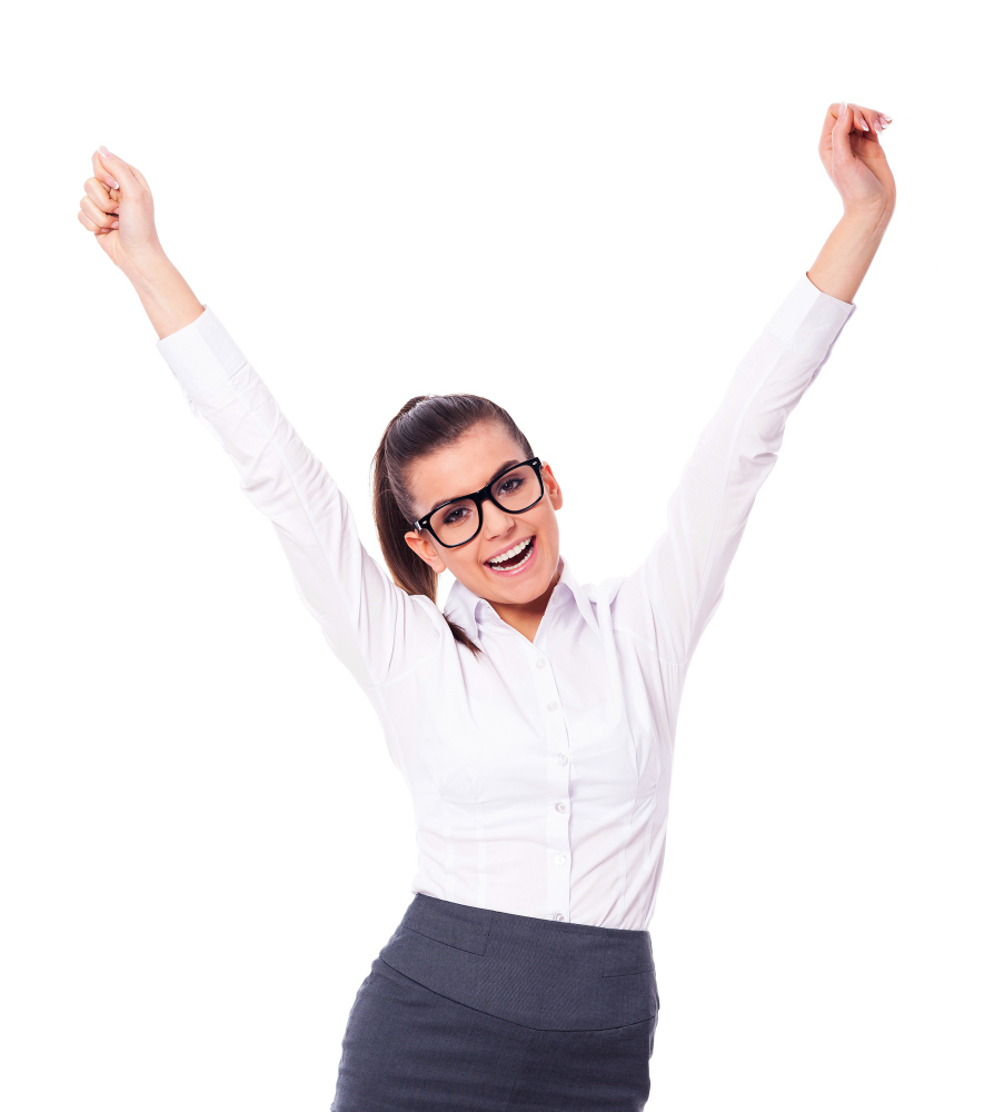 heureuse-femme-affaires-celebrant-succes